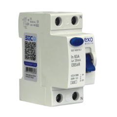 Int. Diferencial Lexo 2x63A 30mA Clase AC
