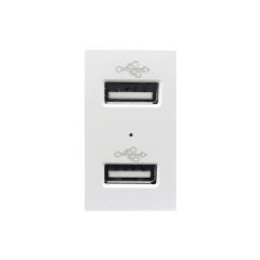 Modulo Enchufe USB 5V Blanco - Lexo