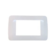 Placa Tapa 3 Modulos Color Blanco - Lexo