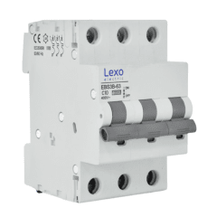 Int. Automatico Lexo 3x10A 10KA Curva C