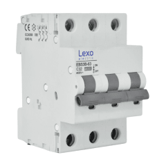 Int. Automatico Lexo 3x32A 10KA Curva C