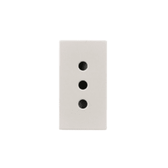 Modulo Enchufe 2P+T 10A 250V Beige - Lexo
