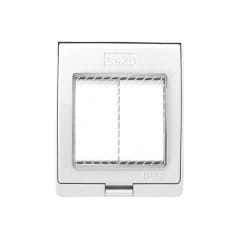 Caja Hidrobox Interperie con Interruptor Doble 9/15 10A 250V IP55 - Lexo