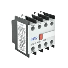 Contacto Auxiliar Frontal para Contactor 2NO+2NC Lexo