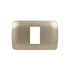 Placa Tapa 1 Modulos Color Titanio - Lexo