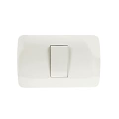 Interruptor Simple Emb. 9/24 10A 250V Blanco - Lexo