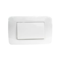 Interruptor Emb. 9/24 Teclon 73MM 10A 250V Blanco Lexo