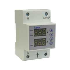 Rele Protector de Voltaje y Corriente Monofasico 63A - Lexo