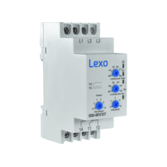Rele de Asimetria Monitor de Voltaje Trifasico 1NO + 1NC RD-MV37 - Lexo