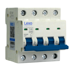 Int. Automatico Lexo 4x40A 6KA Curva C