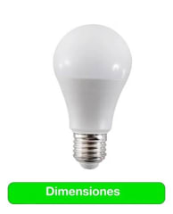 Ampolleta LED 15W E27 1200LM 6500K - DRL