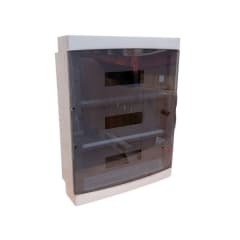 Tablero Plastico 54 Mod. Sobrep. Tapa Humo - Scame