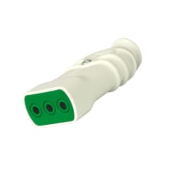 Enchufe Hembra Volante 2P+T 10A 250V Dom. Blanco - Fanton