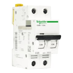 Int. Automatico Schneider IC60N - 2x25A 10KA C Acti9 A9F77225