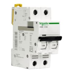 Int. Automatico Schneider IC60N - 2x50A 10KA C Acti9 A9F77250