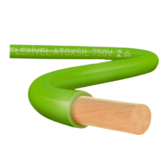 Cable EVA Libre Halogeno 2.5MM2 Verde 750V X MT