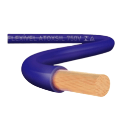 Cable EVA Libre Halogeno 6MM2 Azul 750V X MT