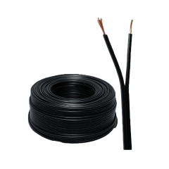 Cable SPT (Paralelo) 2X20 AWG Negro - Rollo 100 Mts