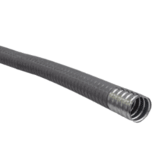 Conduit Flexible Metalico C/PVC Gris 25MM X MT