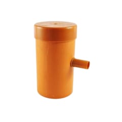 Camarilla de Registro PVC 110mm con Tapa y Salida de 20mm