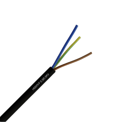Cordon Flexible 3X1.0MM2 H05VV-F Negro 500V X MT