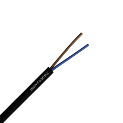 Cordon Flexible 2X1.5MM2 H05VV-F Negro 500V X MT