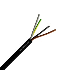 Cordon Flexible 4X1.5MM H05VV-F Negro 500V X MT