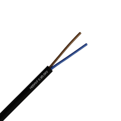 Cordon Flexible 2X2.5MM2 H05VV-F Negro 500V X MT