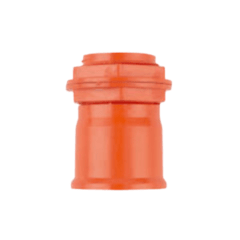 Terminal PVC Con Tuerca 20MM