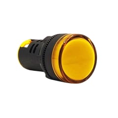 Luz Piloto Led Amarillo 220VAC 22mm