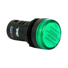 Luz Piloto Led Verde 110VAC/DC 22mm