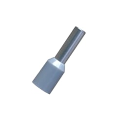 Ferrule 4MM (12 AWG) Gris (100un)