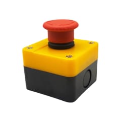 Botonera de Emergencia con Retención 68x68x82