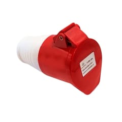 Enchufe Ind. Hembra Volante 3P+T 32A 380V IP44