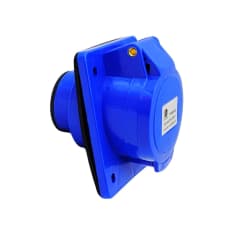 Enchufe Ind. Hembra Embutida 2P+T 32A 220V IP44