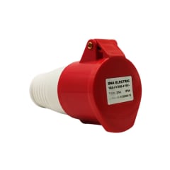 Enchufe Ind. Hembra Volante 3P+T 16A 380V IP44