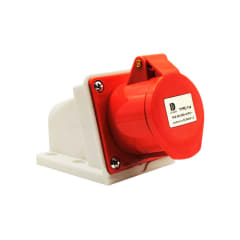 Enchufe Ind. Hembra Sobrepuesta 3P+T 16A 380V IP44