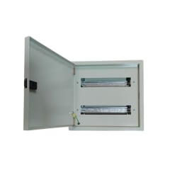 Tablero Metalico Sobrepuesto 18 Modulos IP41 Ral7032
