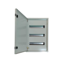 Tablero Metalico Sobrepuesto 45 Modulos IP41 Ral7032