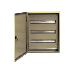 Gabinete Tablero Metalico 500x400x200mm C/Chasis 51Mod IP65 Ral 7035