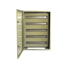 Gabinete Tablero Metalico 700x500x250mm C/Chasis 110Mod IP65 Ral7035