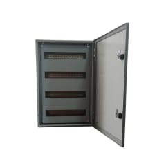 Gabinete Tablero Metalico 600x400x250 C/Chasis 64Mod IP65 Ral 7035