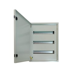 Tablero Metalico Sobrepuesto 54 Modulos IP41 Ral7032