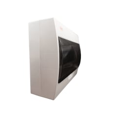 Tablero Plastico 12 Mod. Sobrep. Libre Halog. Tapa Humo