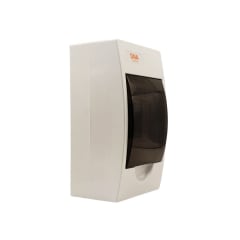 Tablero Plastico 4 Mod. Sobrep. Libre Halog. Tapa Humo