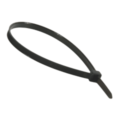 Amarra Plastica Negra 250x4.8mm (100 Un)