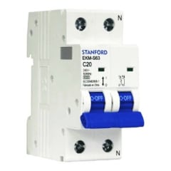 Int. Automatico Stanford Omnipolar 2x20A 6KA C