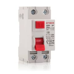 Int. Diferencial Steck 2x25A 30mA Clase A, SDR22530A