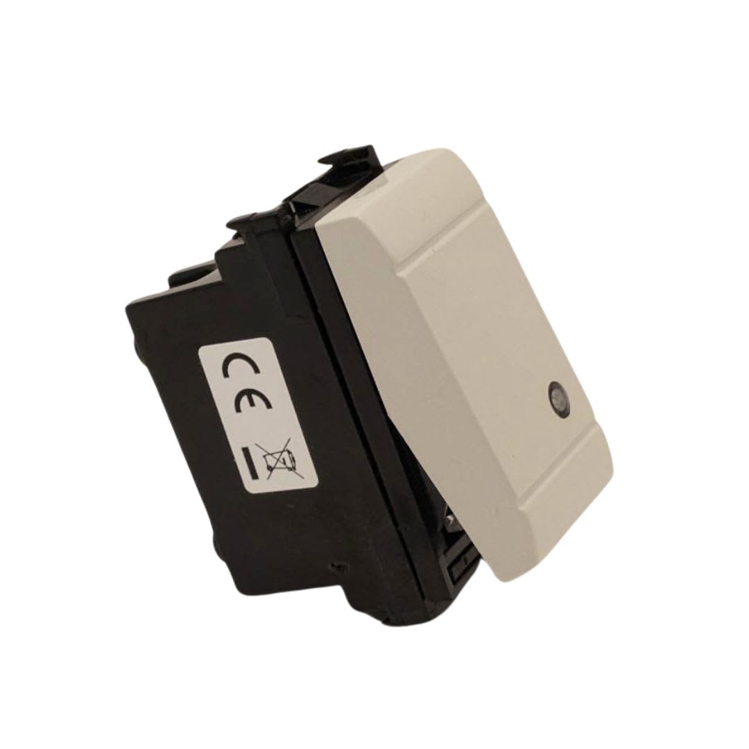 Modulo Interruptor 9/12 16A 250V Gris Evolution - Scame 0