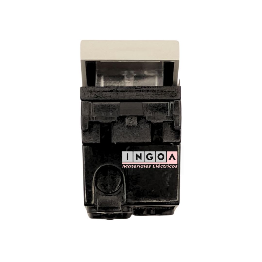 Modulo Interruptor 9/12 16A 250V Gris Evolution - Scame - Vista 7